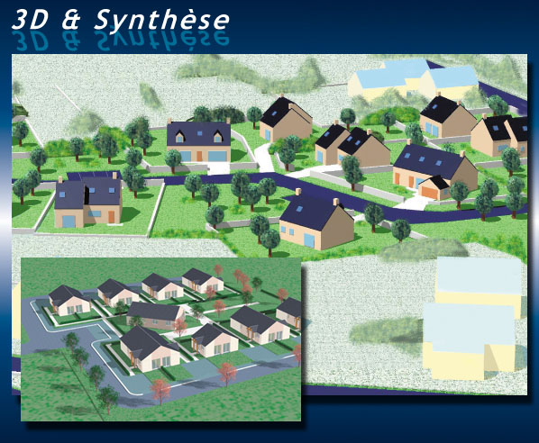 Modélisation 3D projet immobilier